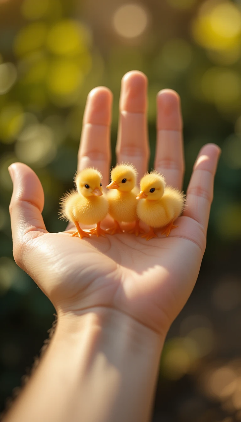 🐥  The Three Golden Fledglings